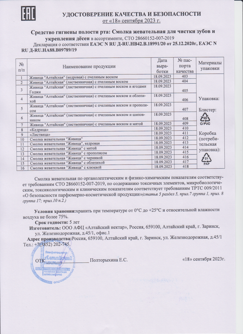 Паспорт №092023